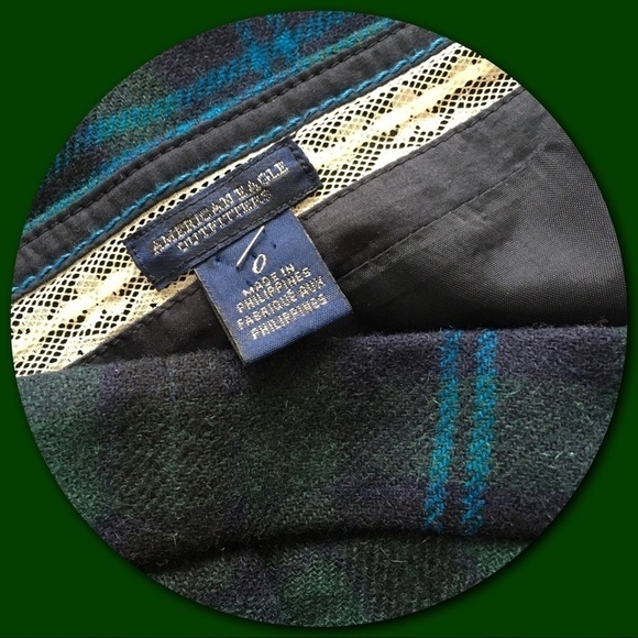 𝅺american Eagle Outfitters 💕Winter Plaid Dress💕 - Picture 7 of 7